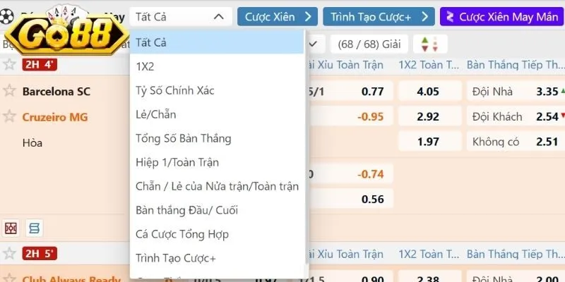 Tác dụng to lớn khi tìm hiểu odds là gì 